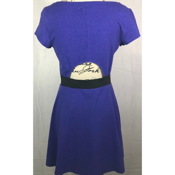 ✨3/$15 American Eagle | Purple Skater Dress - Picture 3 of 4